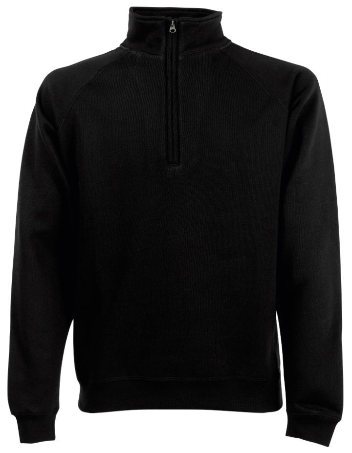 Fruit of the Loom Premium 70 30 zip neck sweatshirt